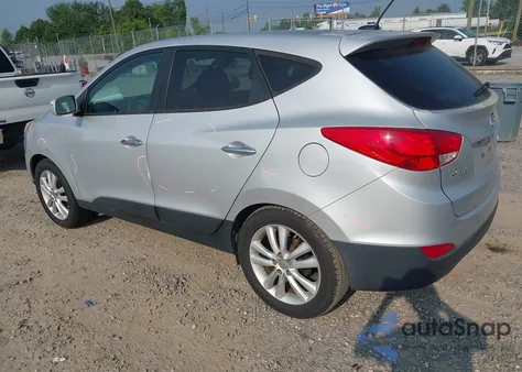 2013 Hyundai Tucson Limited z USA, uszkodzony, nr VIN KM8JU3AC2DU599190